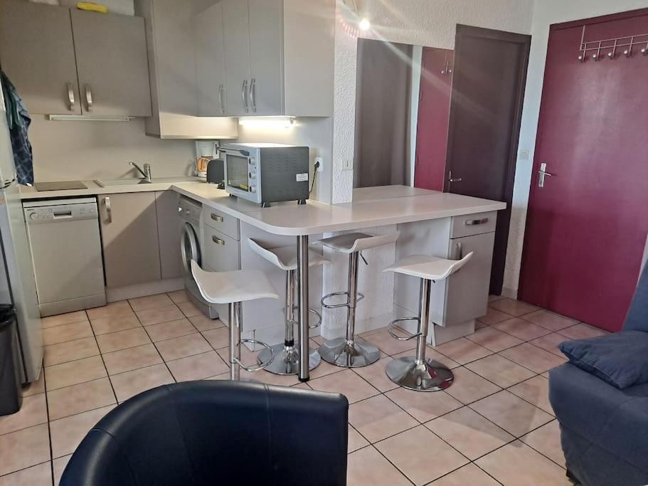 Appartement Le Florid Cap D'Agde, T2 , 4 Pers, 200M Plage, Terrasse Zewnętrze zdjęcie